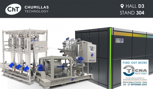 Chumillas Technology presentará sus novedades en ingeniería de procesos en la feria Tecna 2024