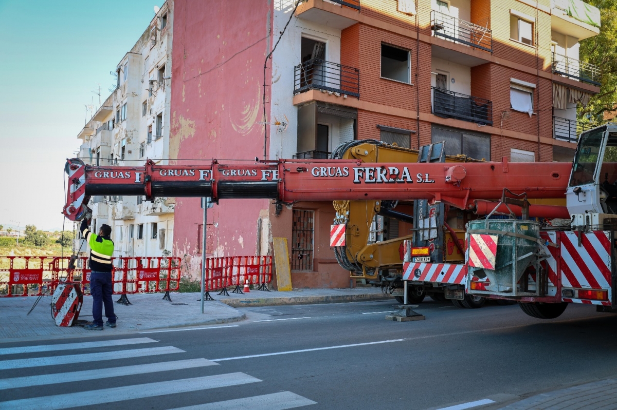 Viviendas afectadas por la Dana en Torrent. - Foto: AYUNTAMIENTO DE TORRENT Viviendas afectadas por la Dana en Torrent.