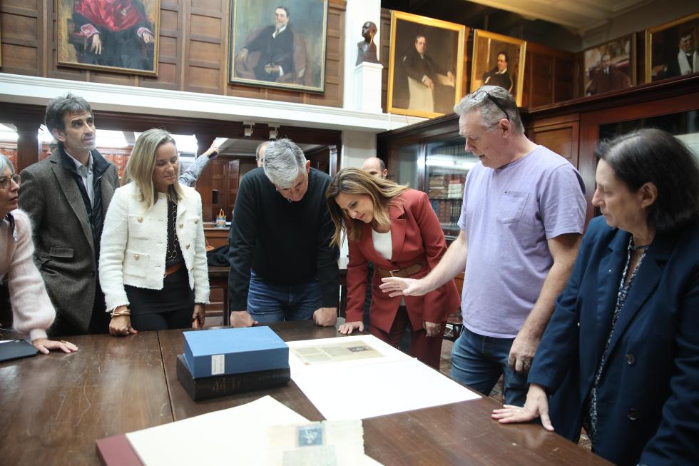 La Generalitat realiza una visita a la Hispanic Society para revisar las obras de Sorolla que se trasladarán al Palacio de las Comunicaciones de ... - La Generalitat realiza una visita a la Hispanic Society para revisar las obras de Sorolla que se trasladarán al Palacio de las Comunicaciones de ...