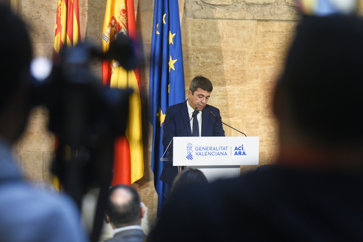 'Génova' aplaza la sustitución de Mazón al frente del PPCV porque la prioridad es investir un nuevo 'president' con Vox