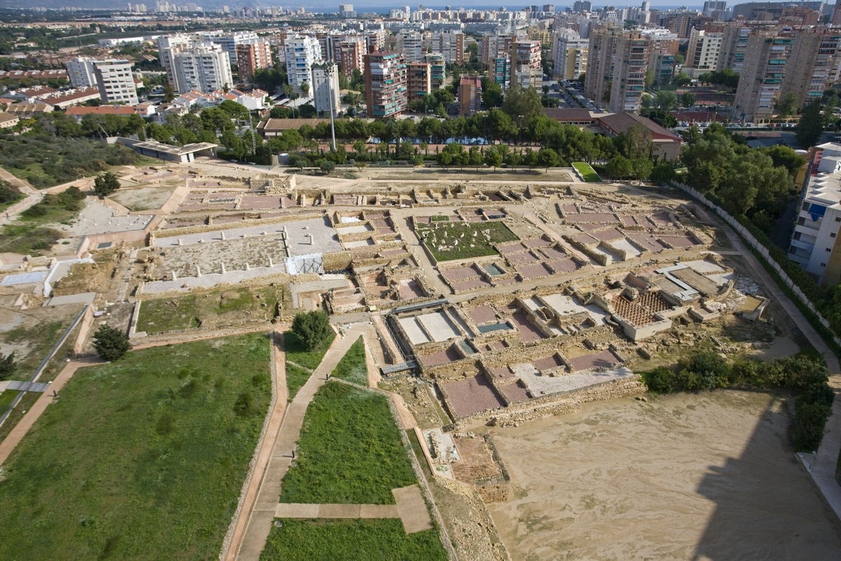Vista aérea del Tossal de Manises en Alicante