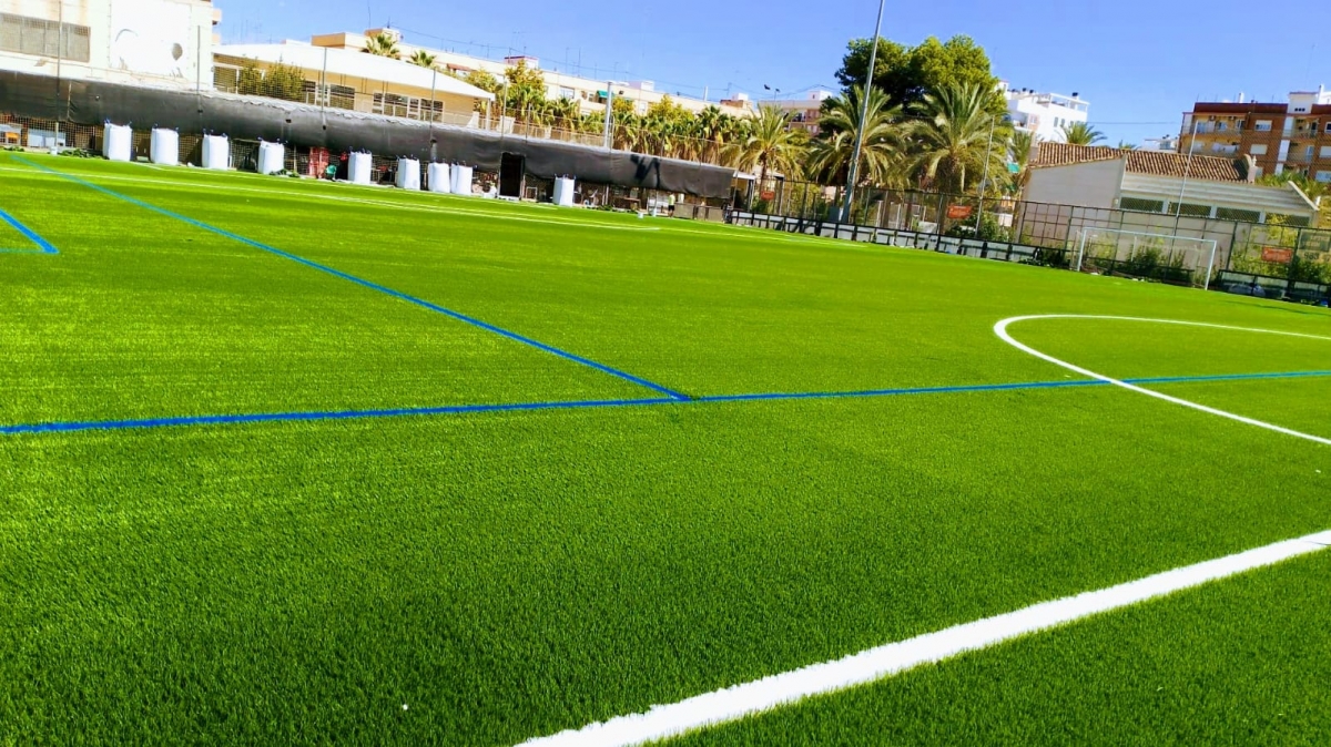 La FDM Valencia destina más de 215.000 euros para la renovación del césped artificial del campo de fútbol de Marxalenes 