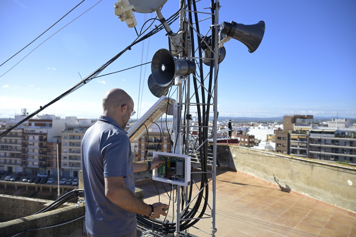 El Ayuntamiento de Paiporta prepara la instalación de un nuevo sistema de megafonía para todo el municipio