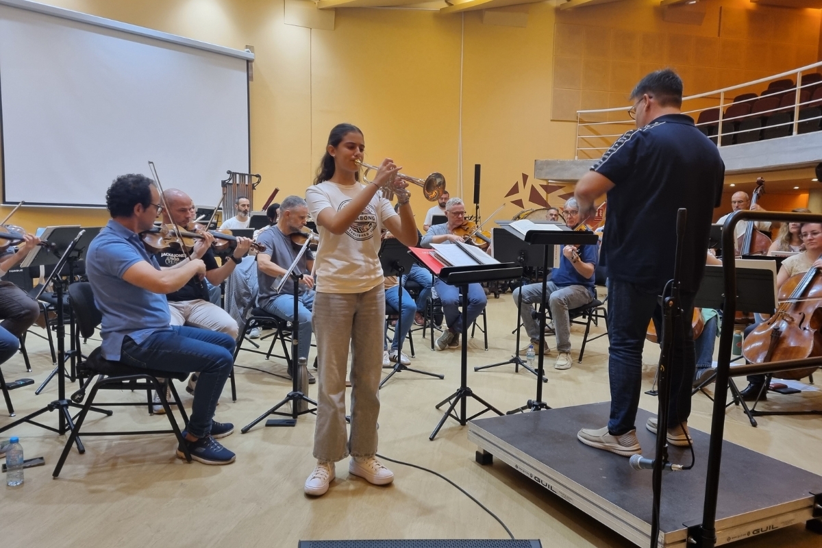 Jóvenes solistas de 'Entre Cuerdas y Metales' muestran su talento esta semana con la Orquesta Sinfónica de Cartagena