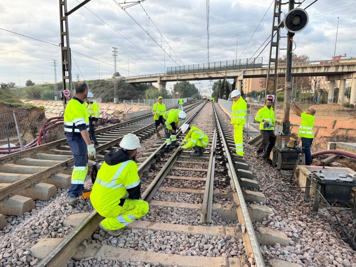 Renfe inicia las obras de mejora de la accesibilidad y adecuación del vestíbulo de la estación de Sueca