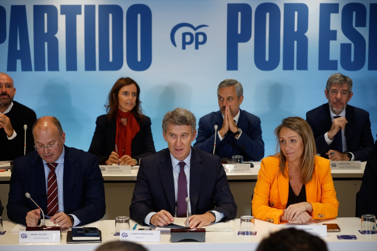 El PP trata de poner el foco en la gestión del Gobierno tras la caída de Mazón: 