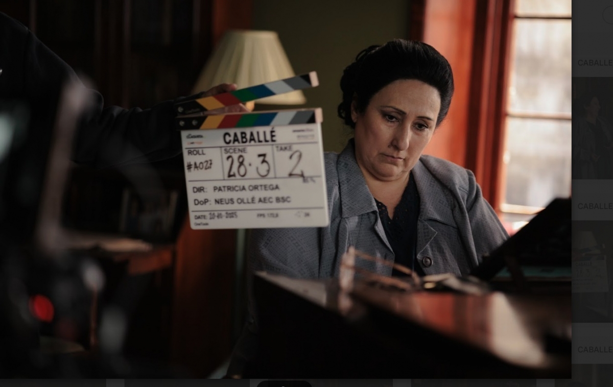 Ruedan un biopic de Montserrat Caballé protagonizado por Begoña Alberdi y Ana Saavedra