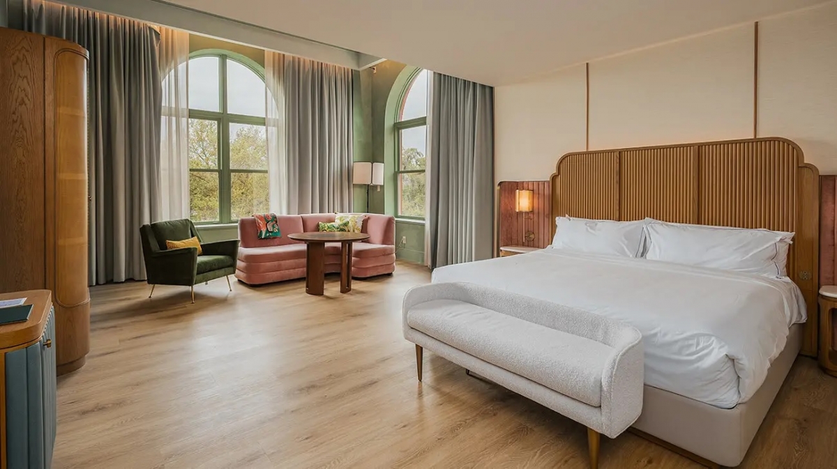 Porcelanosa viste con armonía contemporánea el hotel Bardo Savannah en Georgia (EEUU)