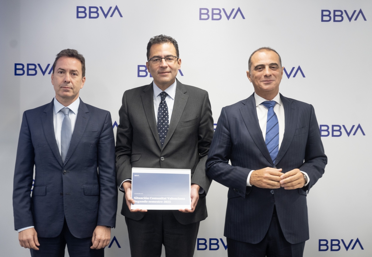 BBVA advierte de un efecto rebote negativo en la economía valenciana condicionado por la reconstrucción