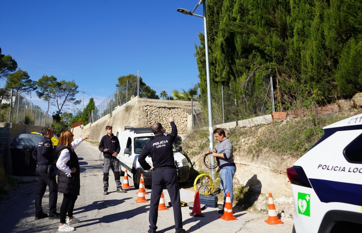 Xàtiva comienza la instalación de cámaras de seguridad en Bixquert y los diseminados de la localidad