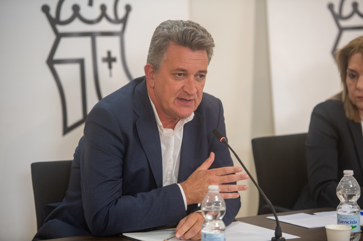 El vicepresidente segundo, Vicente Martínez Mus, este martes. - Foto: RAFA MOLINA El vicepresidente segundo, Vicente Martínez Mus, este martes.