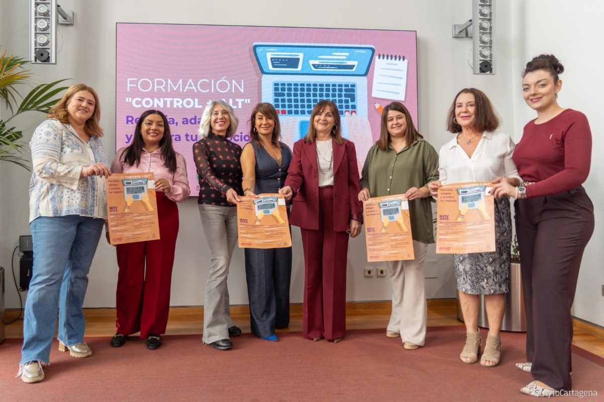 El Ayuntamiento de Cartagena y Amep promueven formación gratuita para potenciar empresas en la era digital