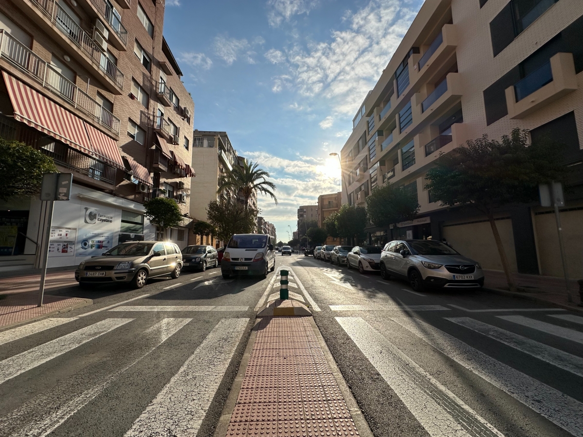 San Vicente dará más espacio al peatón entre el parque Lo Torrent y el centro por 2,7 millones