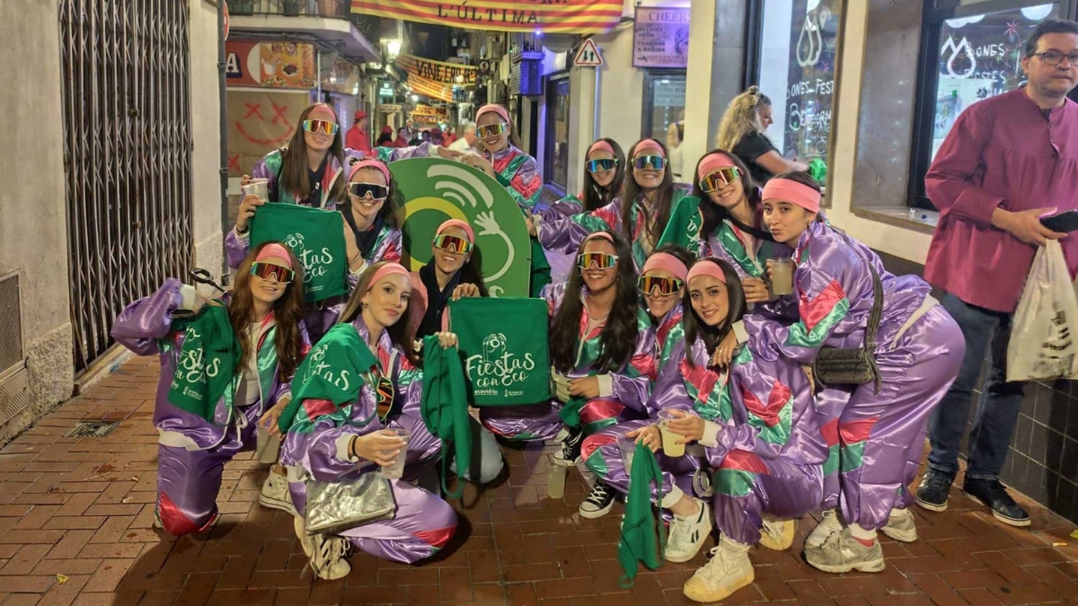 Benidorm vuelve a acoger la iniciativa ‘Fiestas con eco’ de Ecovidrio durante las Festes Majors Patronals