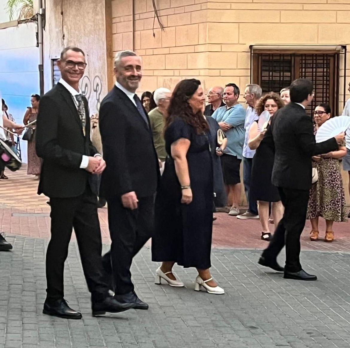 Miguel Ángel Boix, Natalia Ibáñez y José María Caballero.