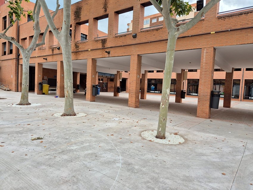 Un centro educativo en Sagunto.