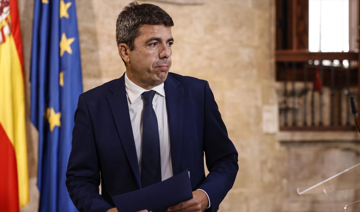 El BOE publica el cese de Mazón como presidente de la Generalitat sin agradecimiento 