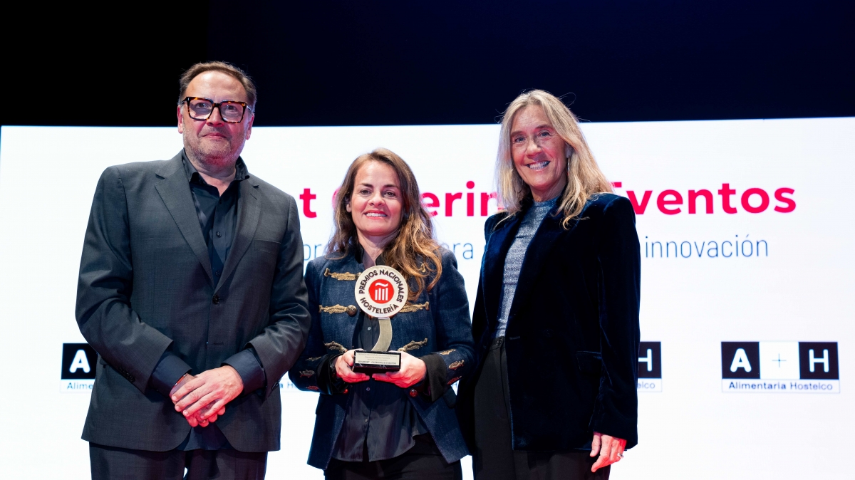 Gourmet Catering & Eventos recibe el Premio Nacional de Hostelería a la innovación