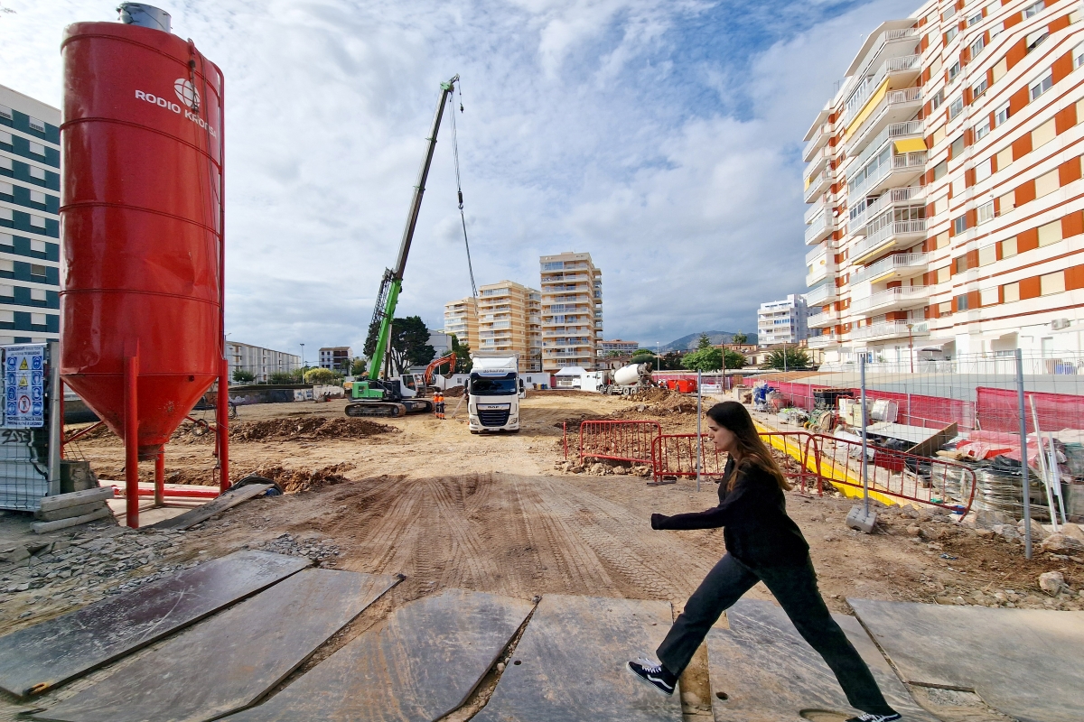 La construcción empuja el empleo en Castellón con un alza del 6,5% en afiliados en el último año