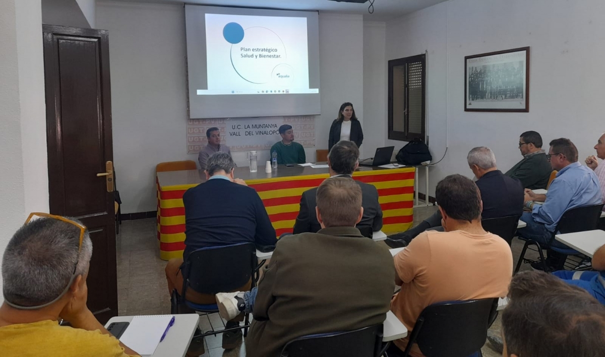 Aqualia y UGT se unen en Alcoy contra los accidentes laborales: estrategias para la seguridad de sus trabajadores