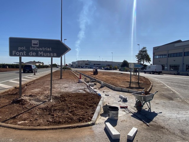 Benifaió mejora el acceso al
Polígono Font de Mussa