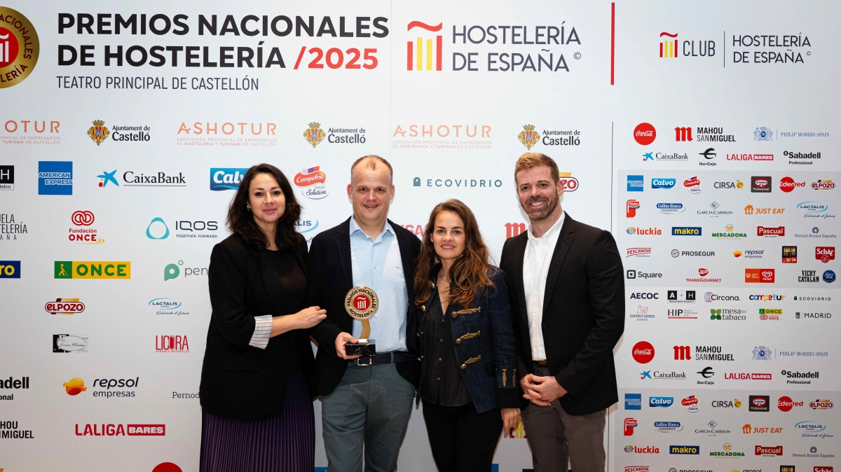 Gourmet Catering & Eventos recibe el Premio Nacional de Hostelería a la innovación