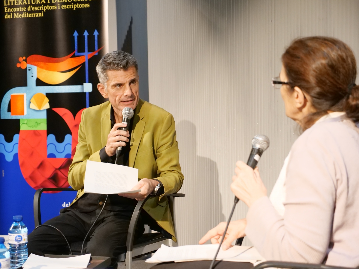 Pedro Olalla y Lola Bañón.