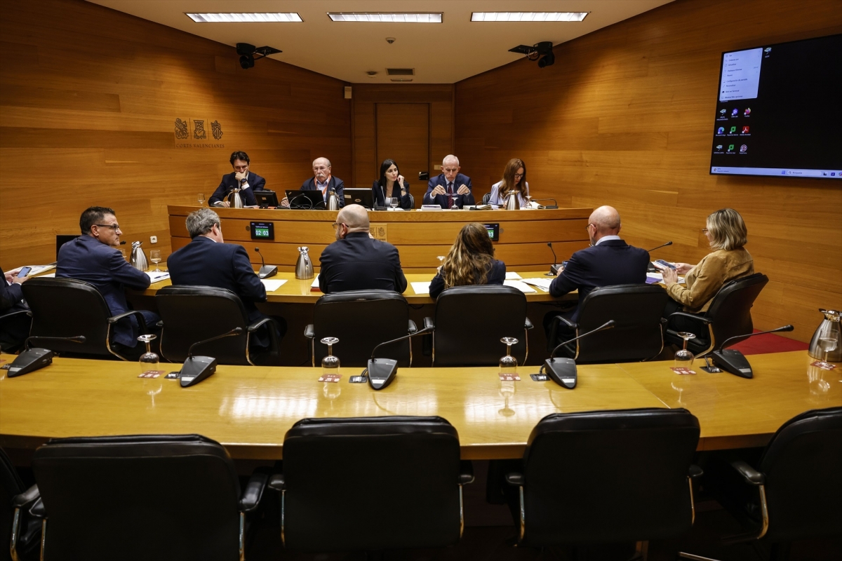 La mesa de la comisión de la Dana en Les Corts tramitará este viernes la petición de comparecencia de Mazón