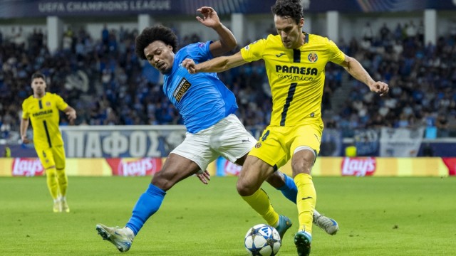 El Villarreal acumula tres salidas europeas sin marcar por primera vez en su historia