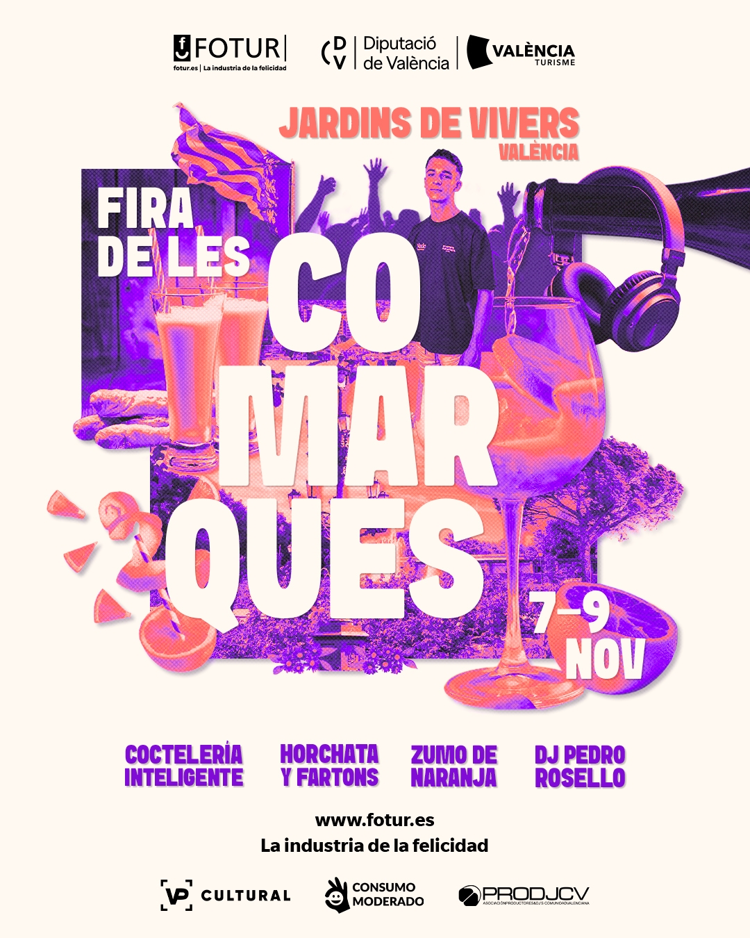 Fotur participa este fin de semana en la Fira de les Comarques con degustaciones y actuaciones musicales