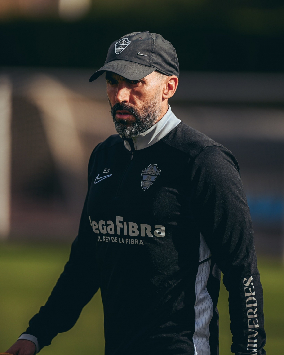 Eder Sarabia durante una de las sesiones de trabajo de la semana