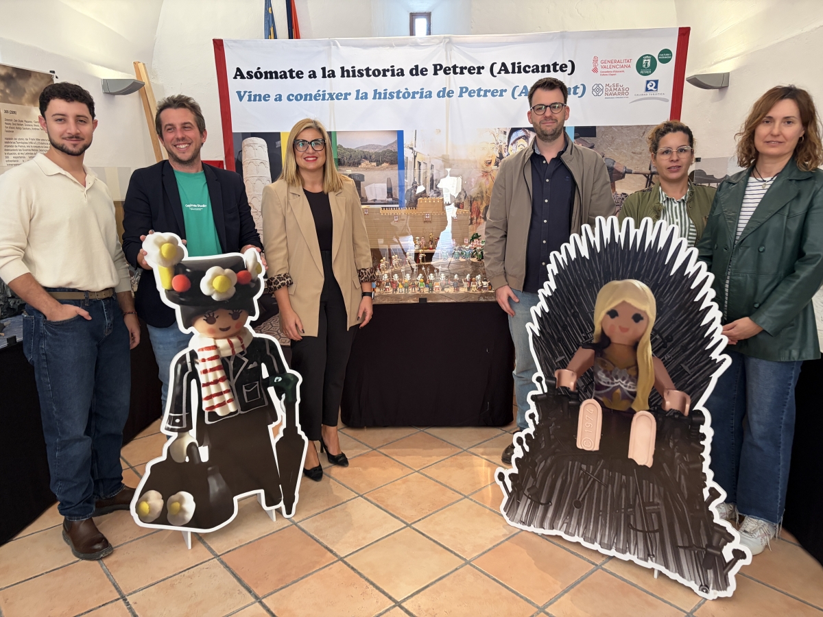 El Castillo de Petrer acoge la exposición “Playmovies” con más de 3.000 Playmobils inspiradas en el cine