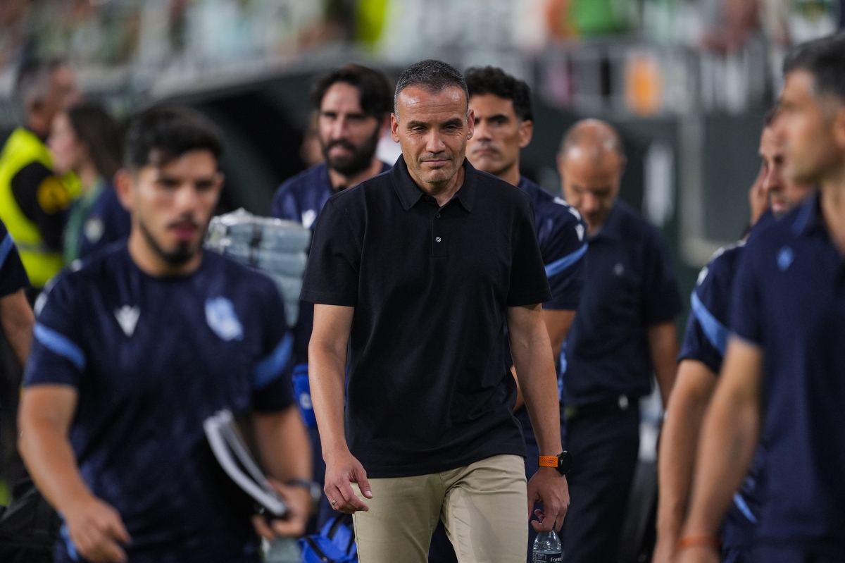 Sergio Francisco, técnico de la Real Sociedad - Foto: EP