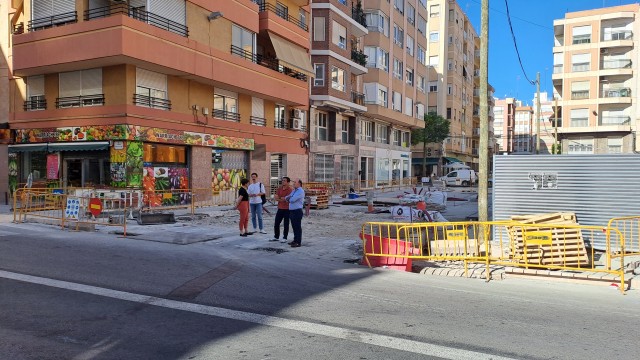 Las obras del principal intercambiador de buses de Elche concluirán a finales de año