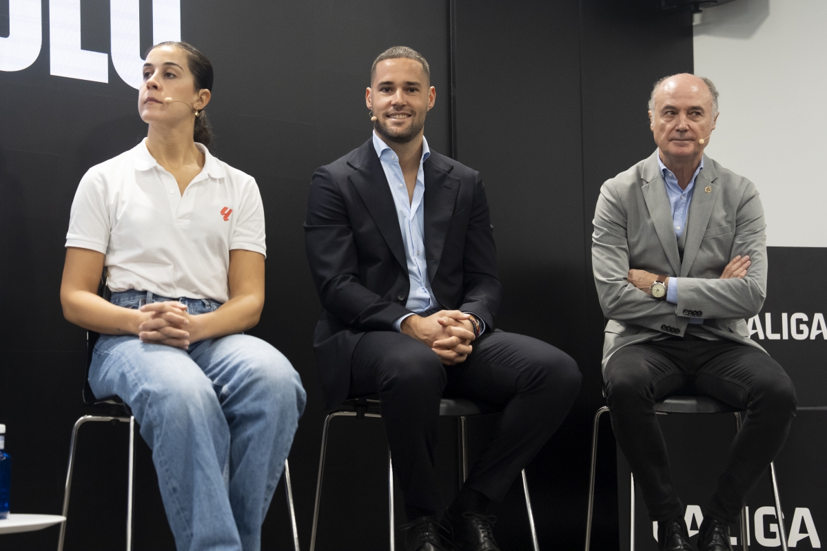 Carolina Marín y Mario Suárez, embajadores de la campaña - Foto: LaLiga Carolina Marín y Mario Suárez, embajadores de la campaña