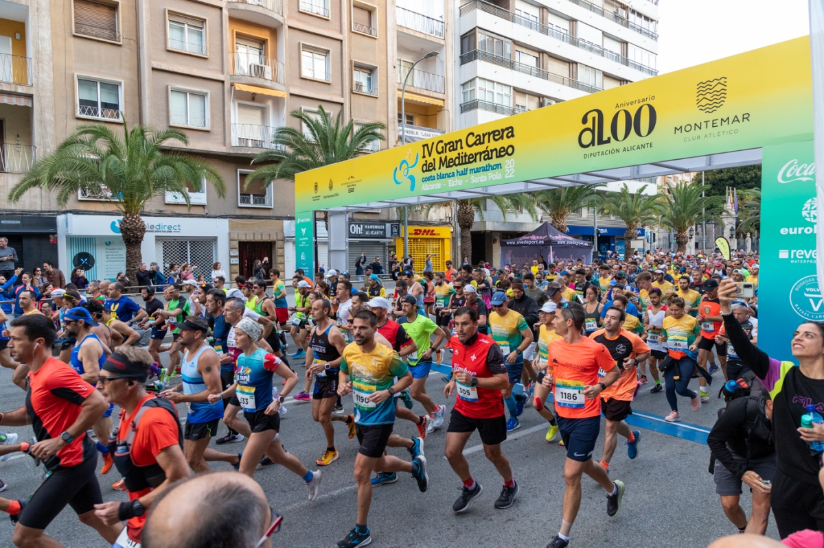 Cuenta atrás para la Gran Carrera del Mediterráneo: estos son los cortes de tráfico y desvíos del bus