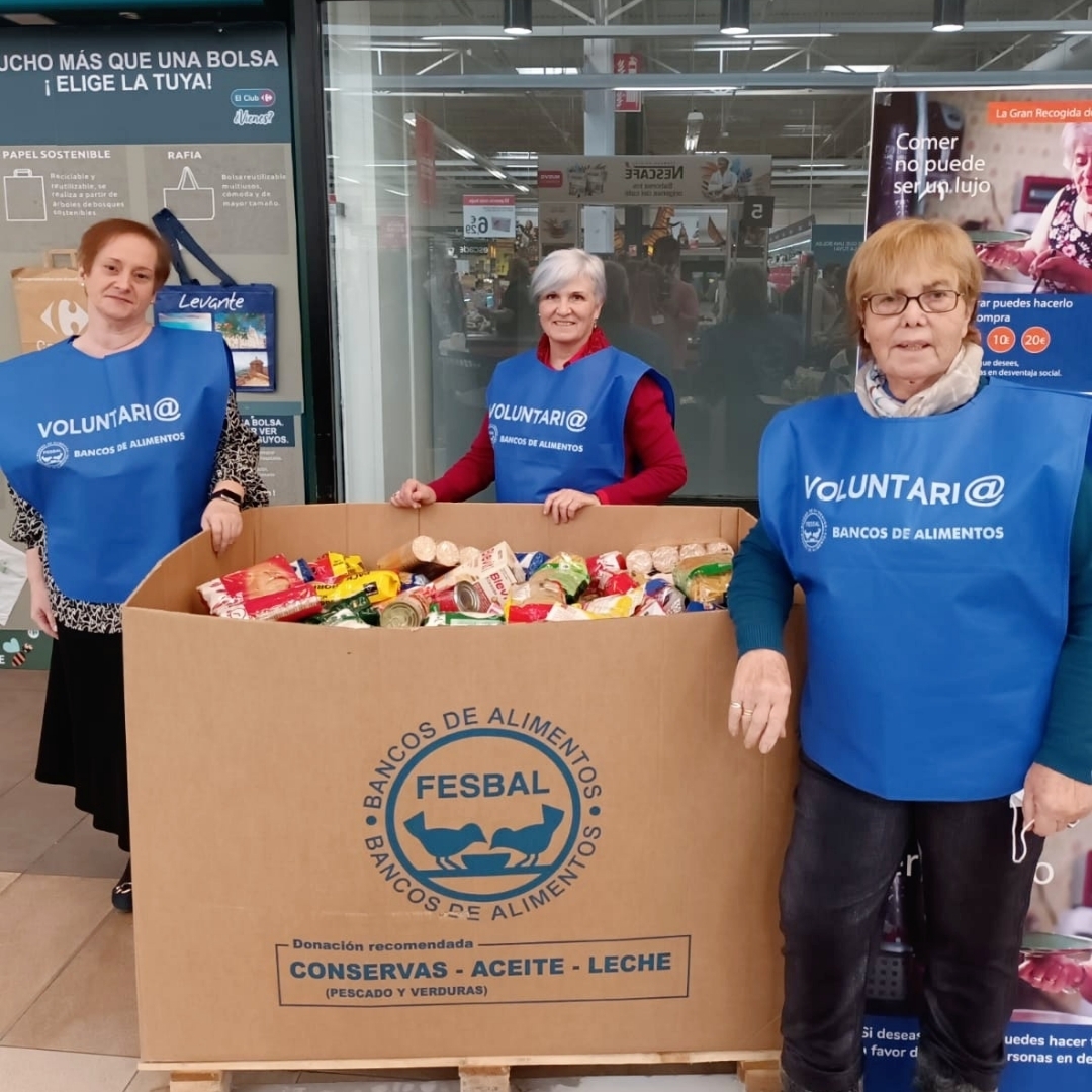 El Banco de Alimentos de Castellón se prepara para la Gran Recogida 2025: aspira a recaudar 300.000 kilos