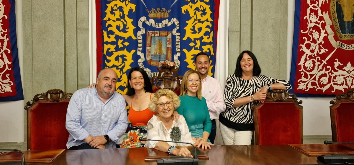 Los seis exediles del PSOE que posteriormente quedaron como no adscritos en la Corporación municipal de Cartagena - 