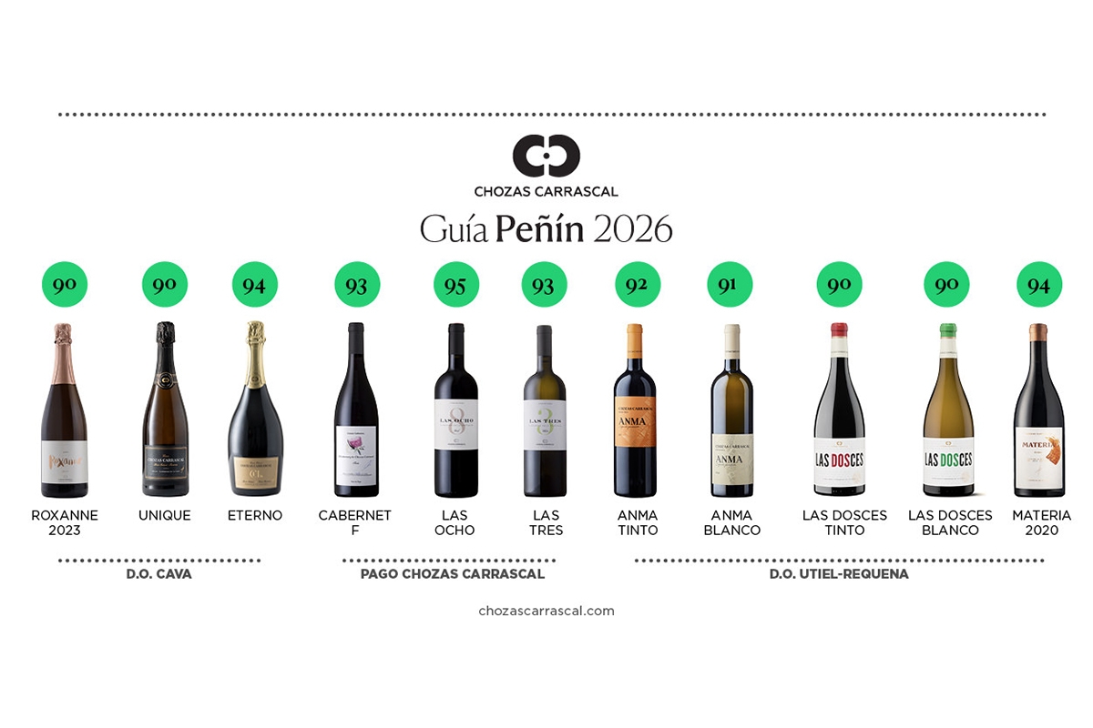 Chozas Carrascal, una bodega de sobresalientes para la Guía Peñín