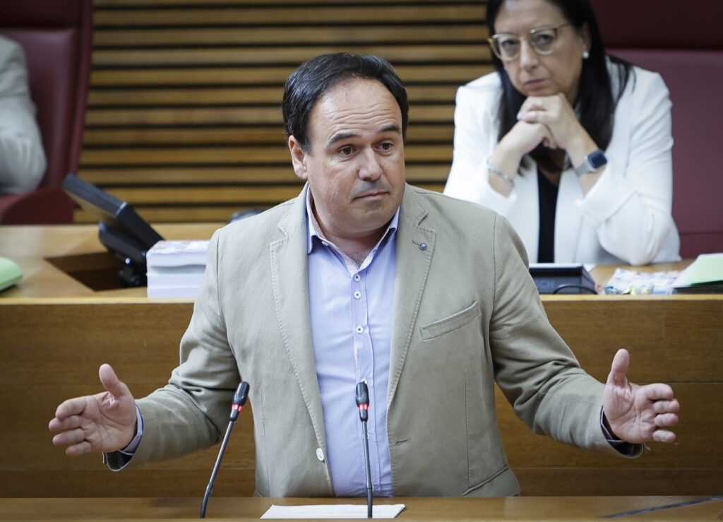 El secretario general del PPCV, Juanfran Pérez Llorca.