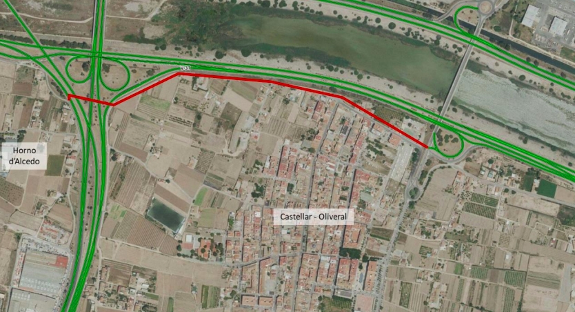 Drenaje de Forn de Alcedo y Castellar.