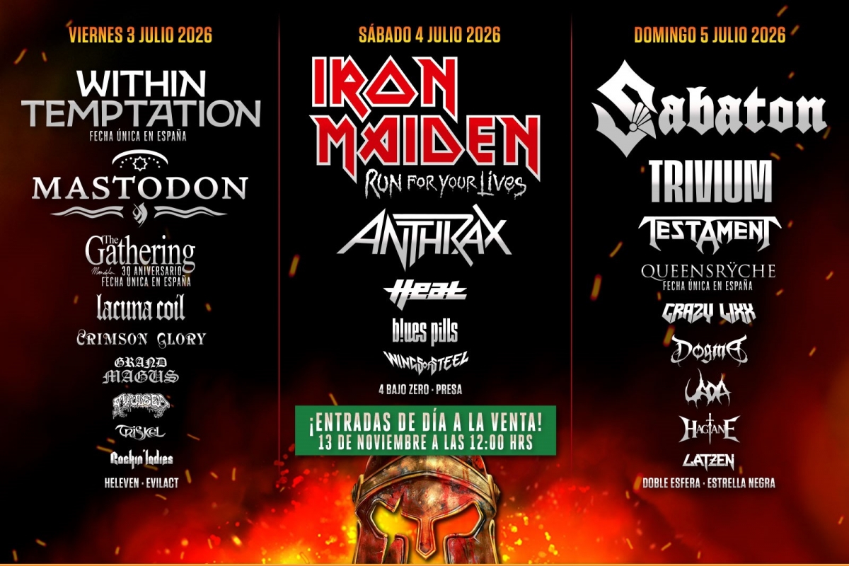 Programación Rock Imperium 2026