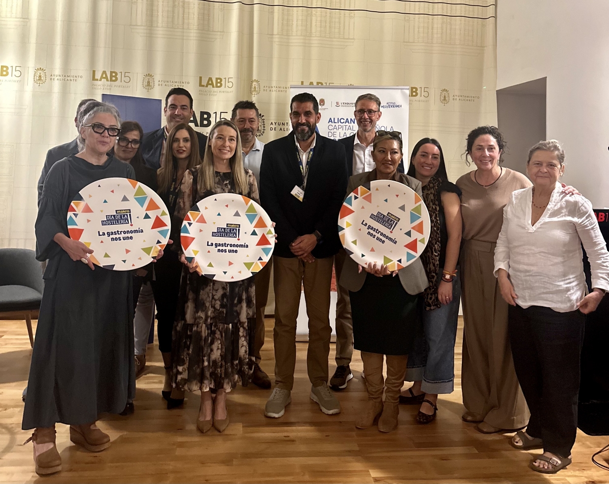 Alicante suma otro reconocimiento por la capitalidad gastronómica en un acto de apoyo a la hostelería