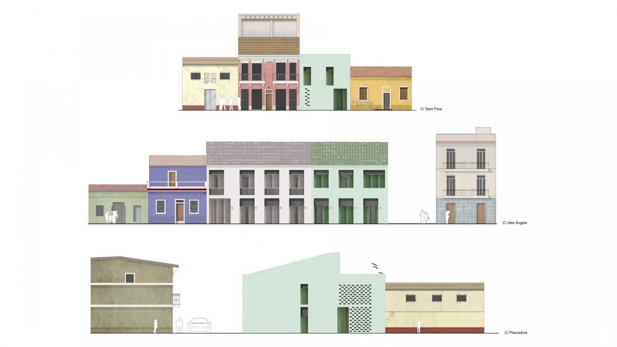València licita la construcción de 16 viviendas en El Cabanyal para personas en riesgo de exclusión