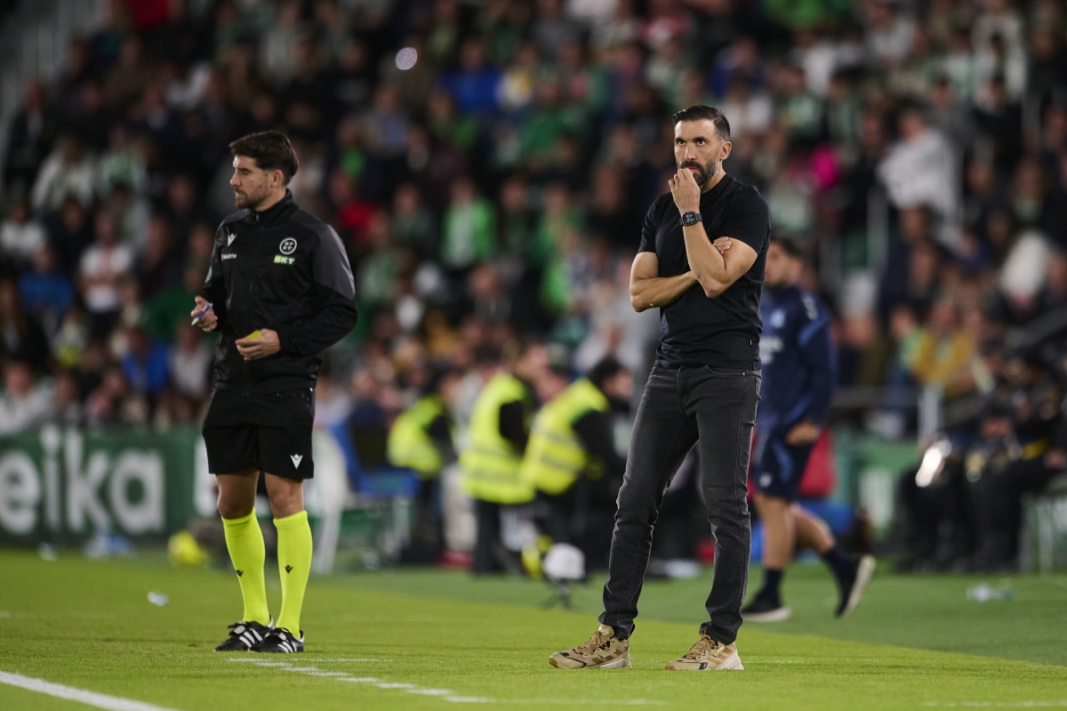 Eder Sarabia en el transcurso del encuentro de este viernes - Foto: EP