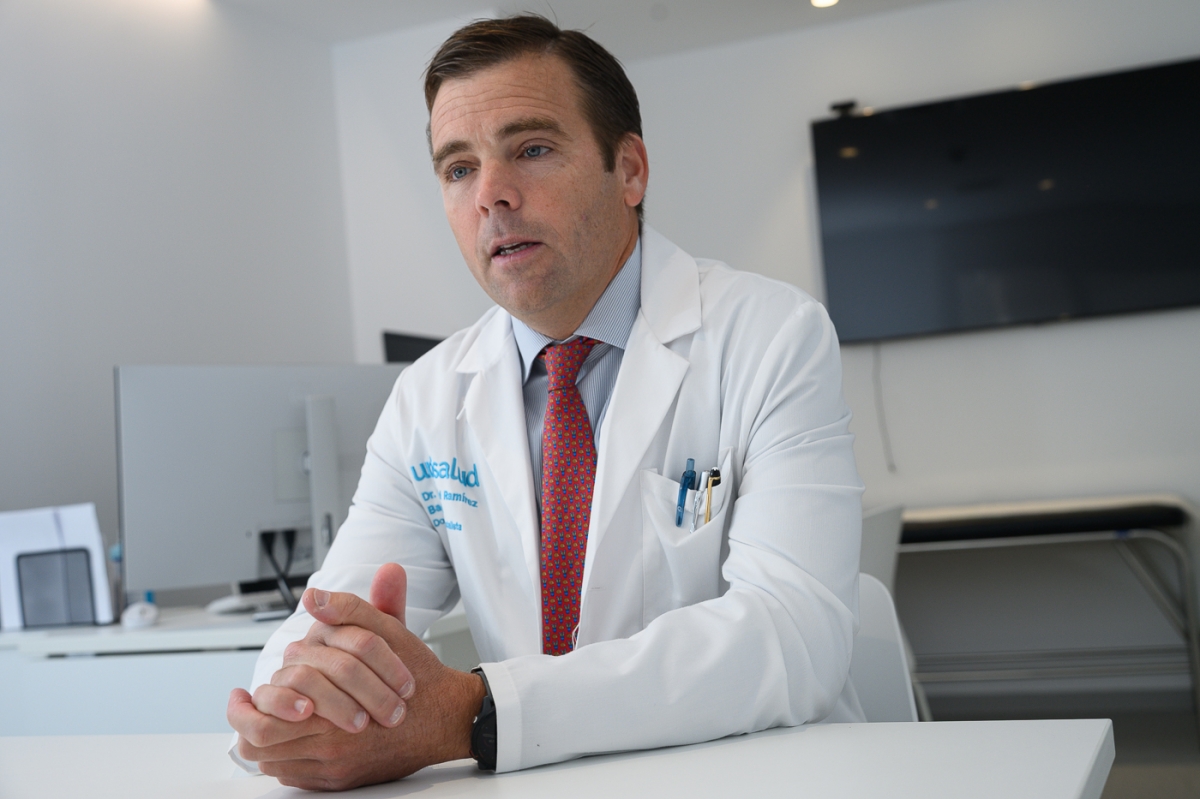 Dr. Miguel Ramírez. - Foto: KIKE TABERNER Dr. Miguel Ramírez.