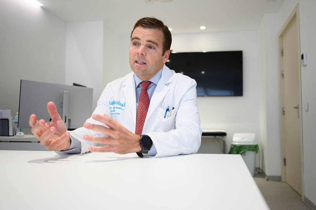 Dr. Miguel Ramírez. - Foto: KIKE TABERNER Dr. Miguel Ramírez.