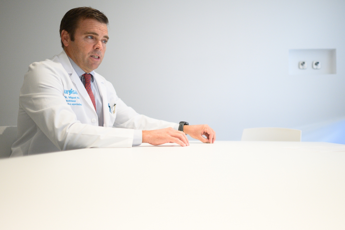 Dr. Miguel Ramírez. - Foto: KIKE TABERNER Dr. Miguel Ramírez.