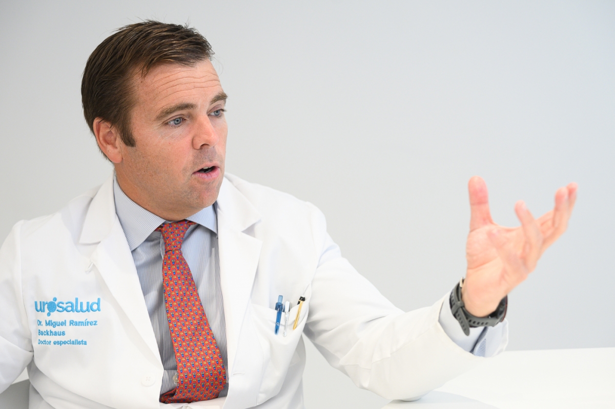 Dr. Miguel Ramírez. - Foto: KIKE TABERNER Dr. Miguel Ramírez.