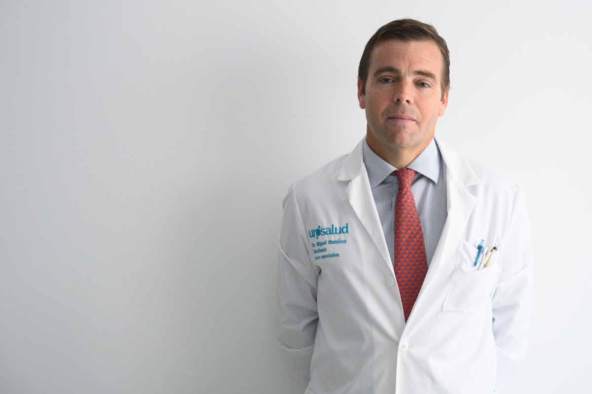 Dr. Miguel Ramírez. - Foto: KIKE TABERNER Dr. Miguel Ramírez.